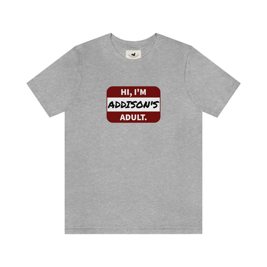 Addison's Adult PTA T-shirt