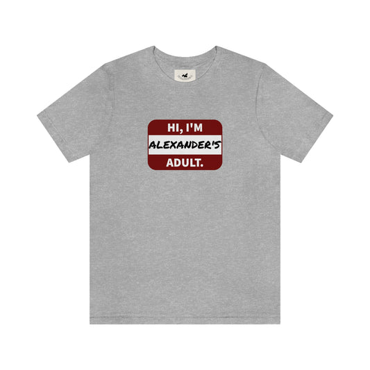 Alexander's Adult PTA T-shirt