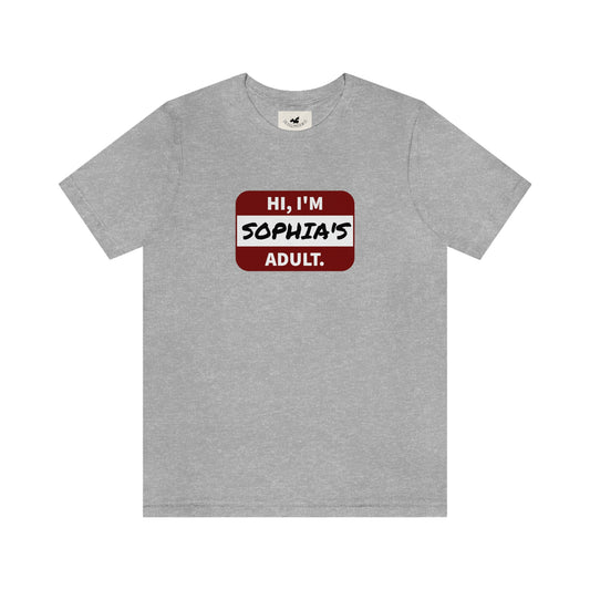 Sophia's Adult PTA T-shirt