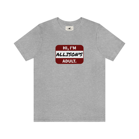 Allison's Adult PTA T-shirt